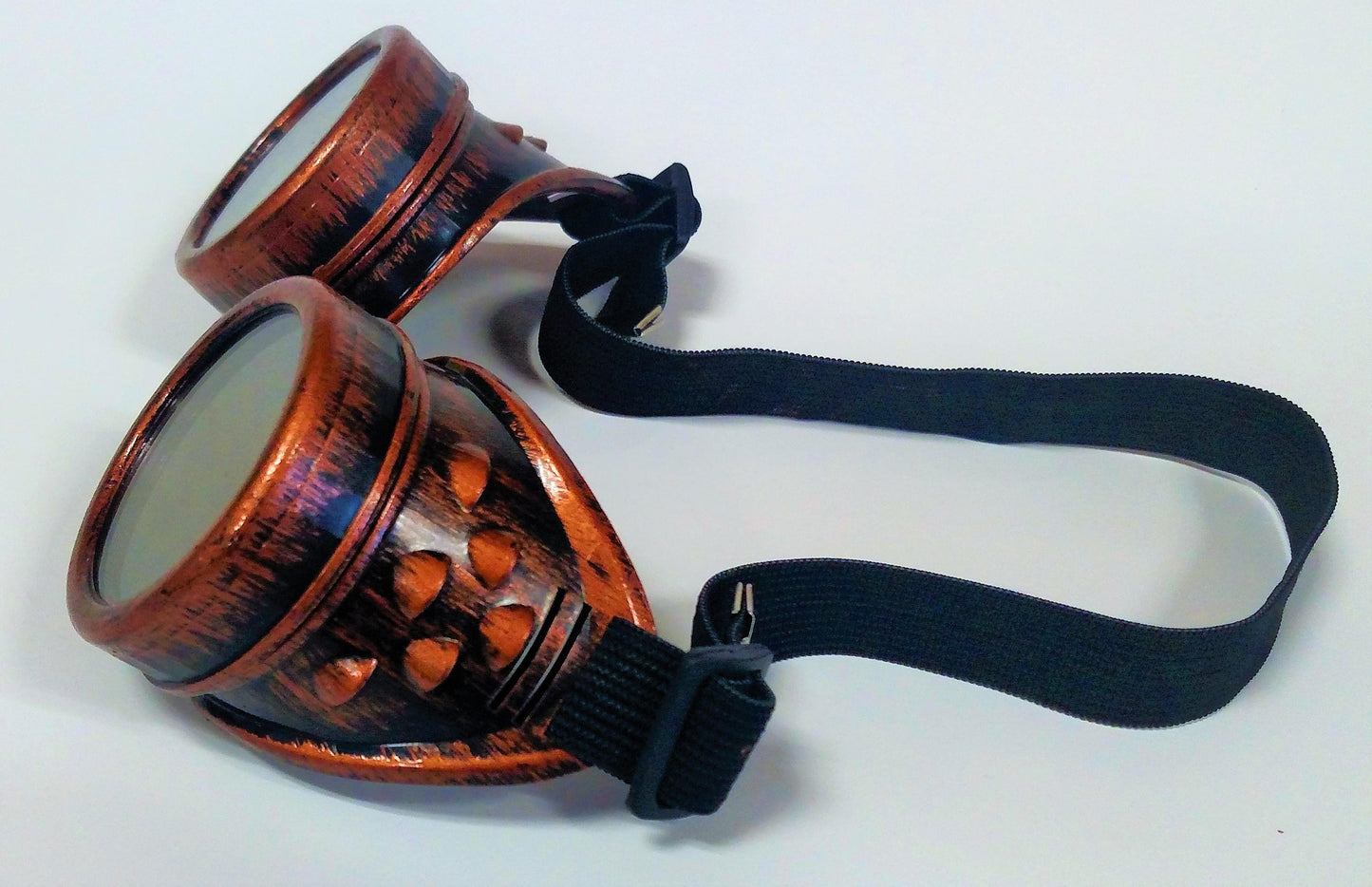 Copper Steampunk Goth Goggles