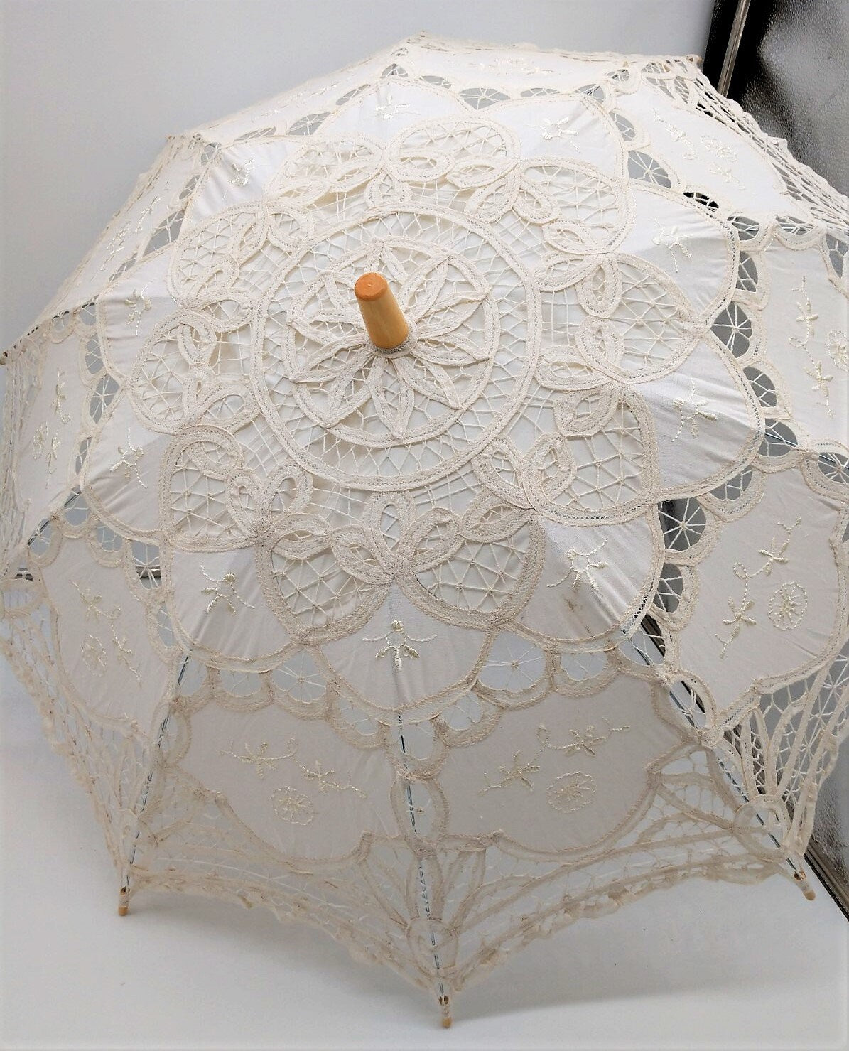 Brown Leather Bandolier Parasol Holster