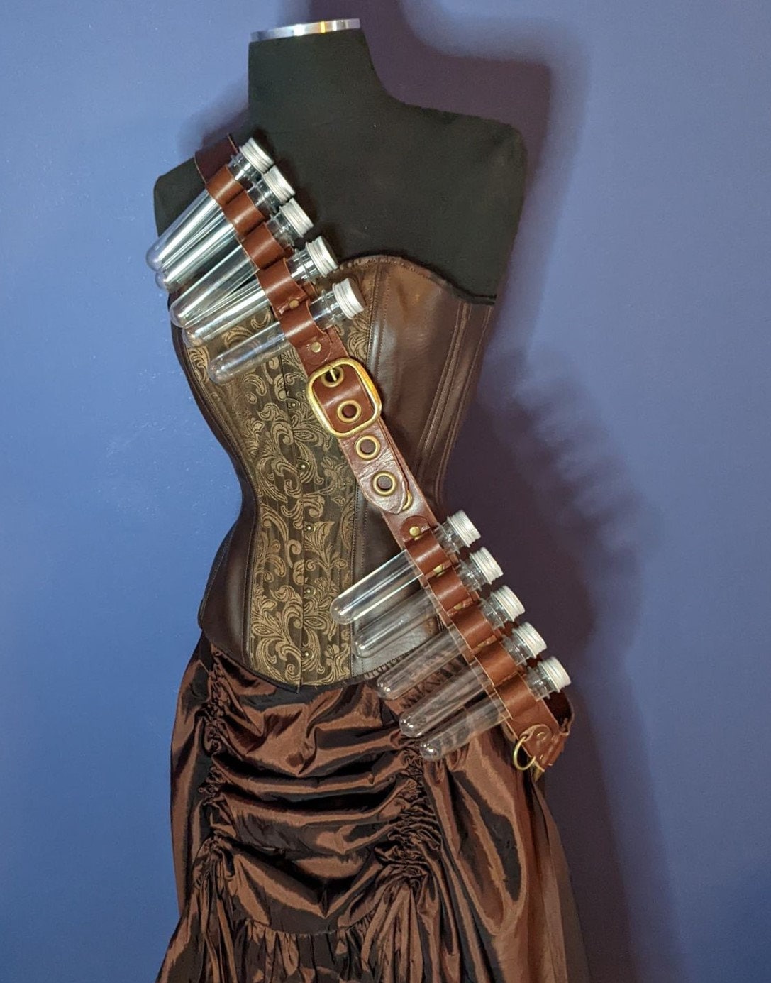 Steampunk Alchemist Bandolier Potions
