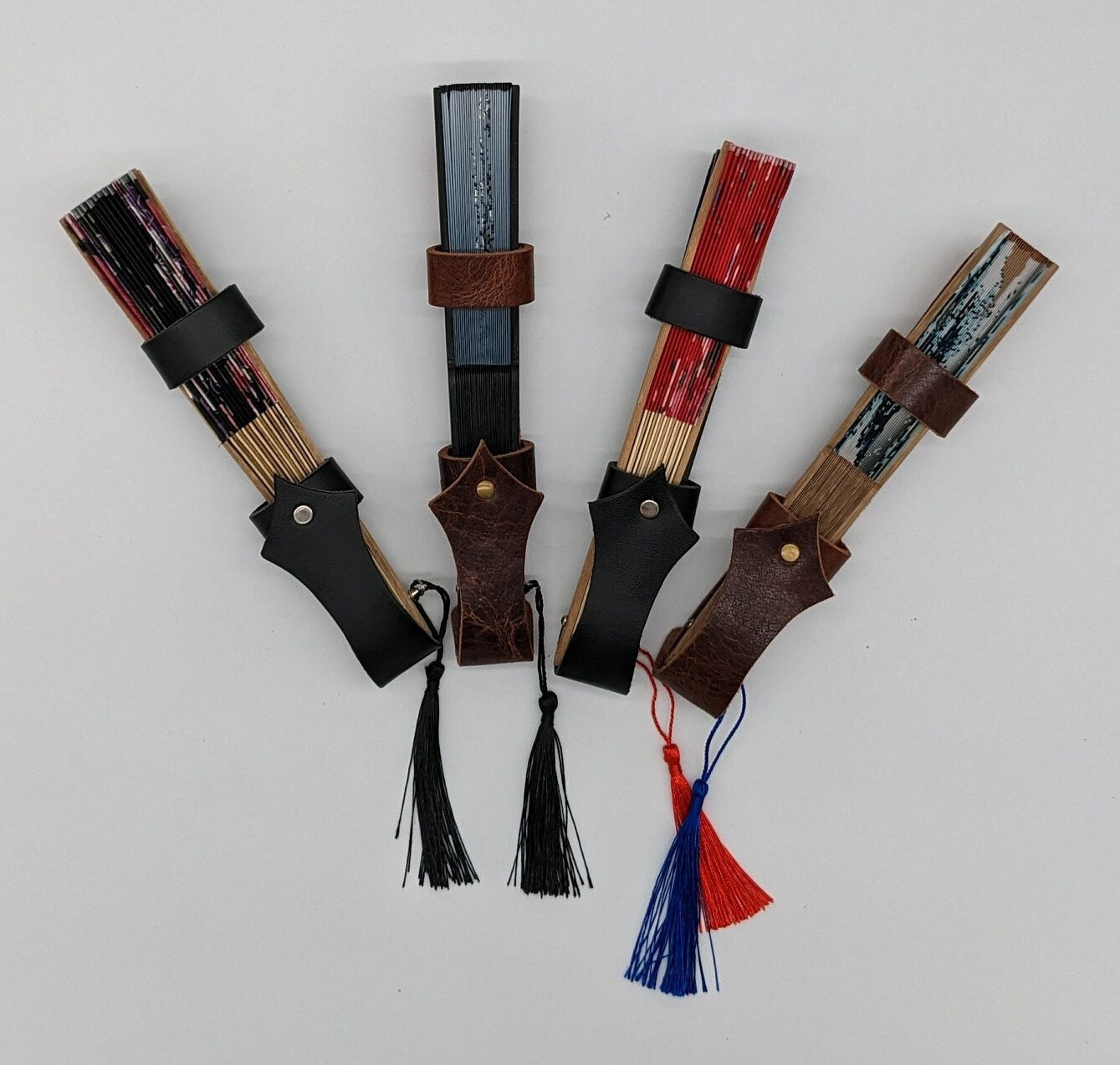 Leather Small Silk Fan Holster