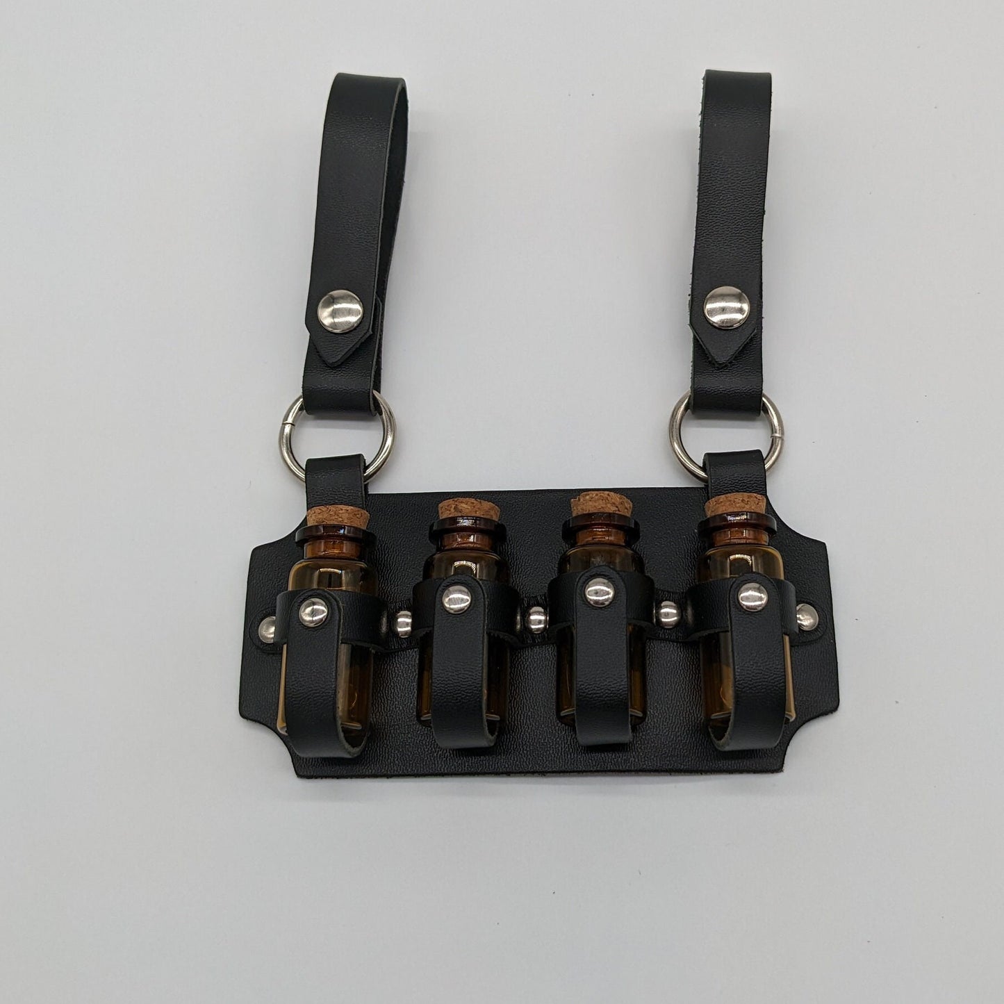 Leather Quadruple Vial Holster