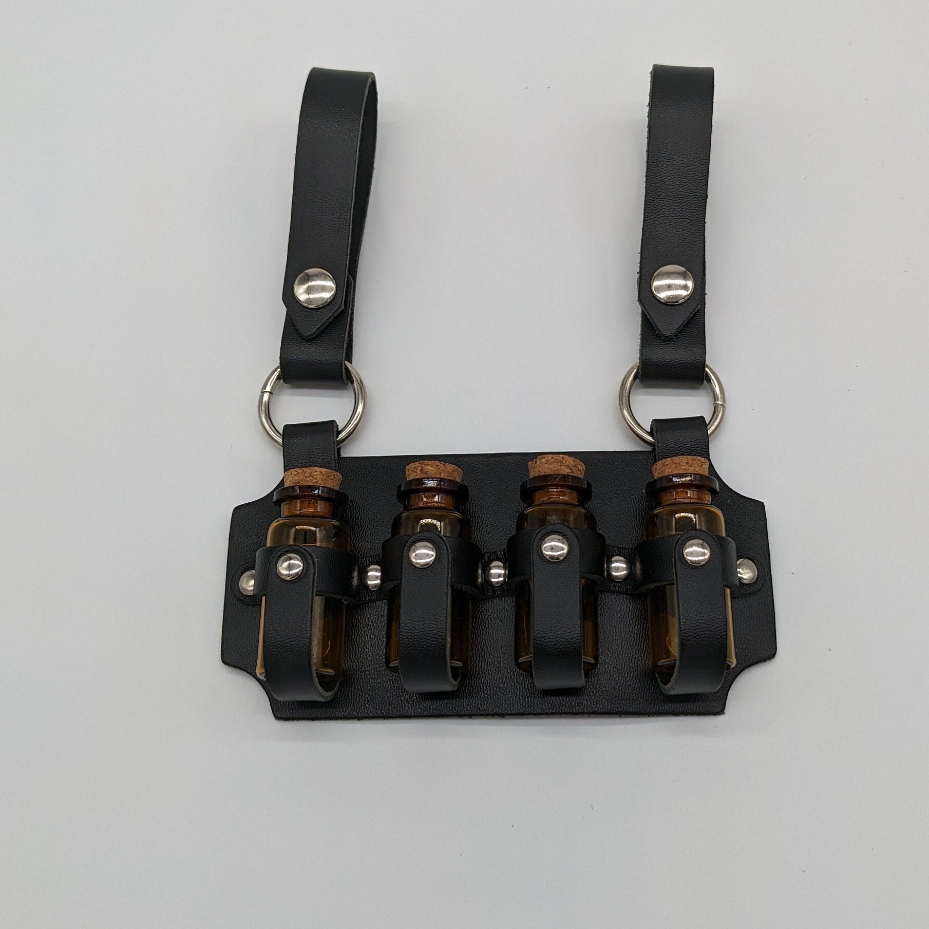 Leather Quadruple Vial Holster