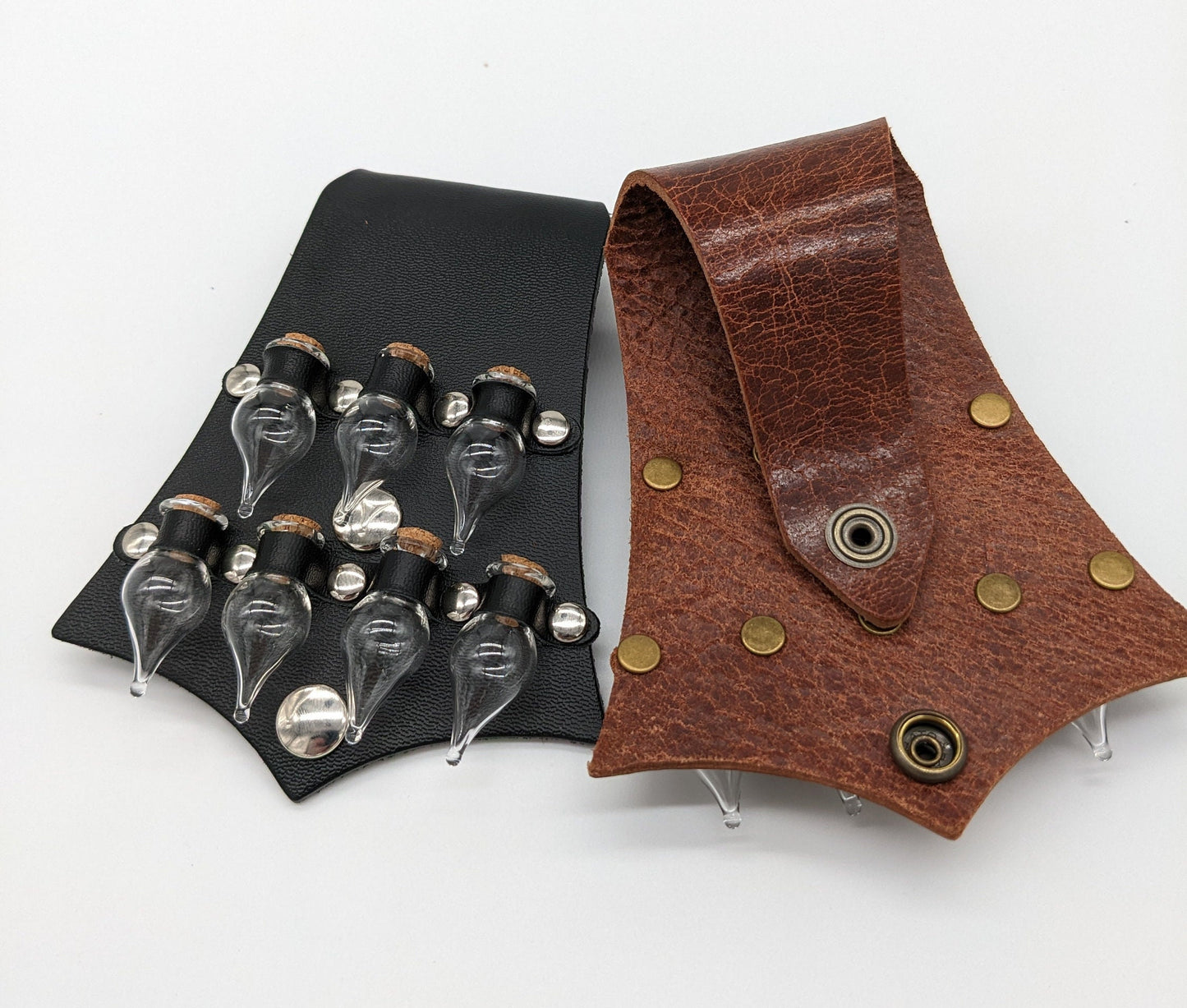 7 Vial Diamond Shaped Dram Vial Holster